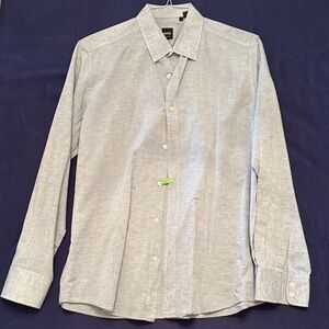 Men's Light Blue/Gray Shirt